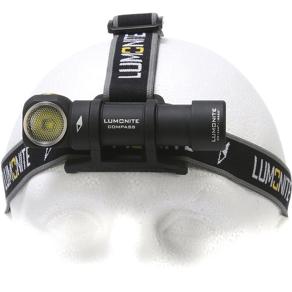 Lumonite Compass 1000 1000 Lm Set 1 Headlamp USB Charger Battery