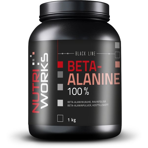 Nutri Works Black Line Beta-Alanine 100%, 1kg