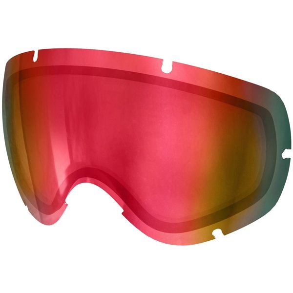 POC Lobes Lens Persimmon with Red Mirror