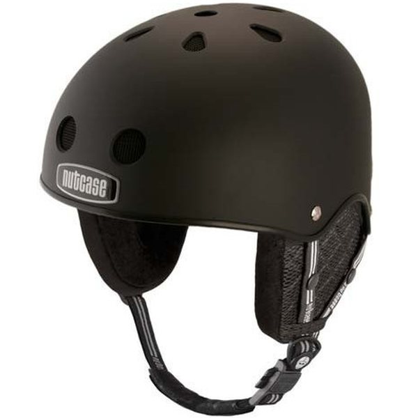 Nutcase Blackish Matte Snow Helmet
