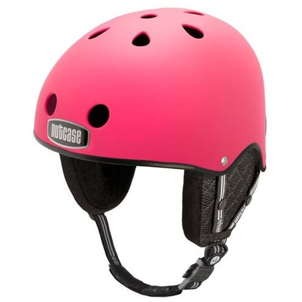 Nutcase Party Pink Matte Snow Helmet