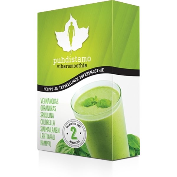 Puhdistamo Green smoothie 150g | Berries and fruits  English