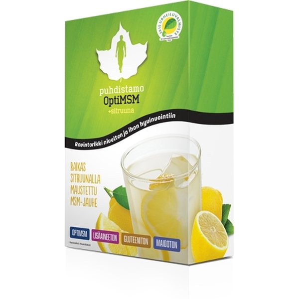 Puhdistamo OptiMSM + Sitruuna 200g