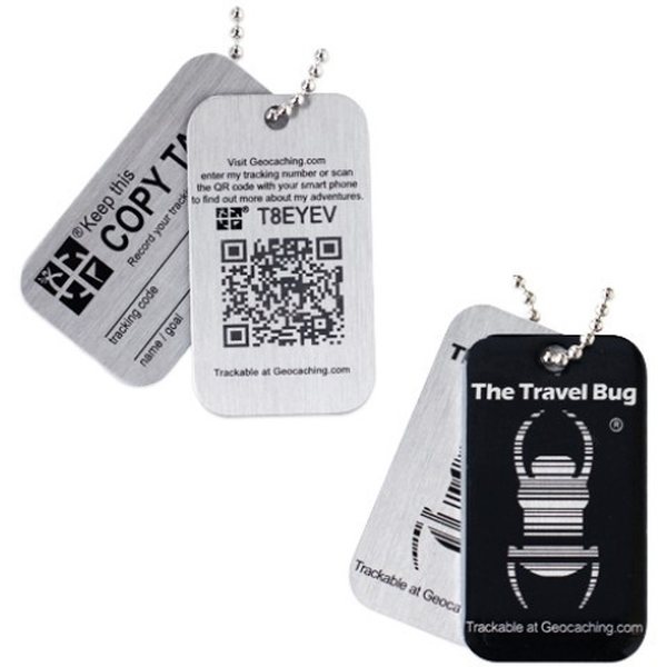 Groundspeak Geocaching QR Travel Bug