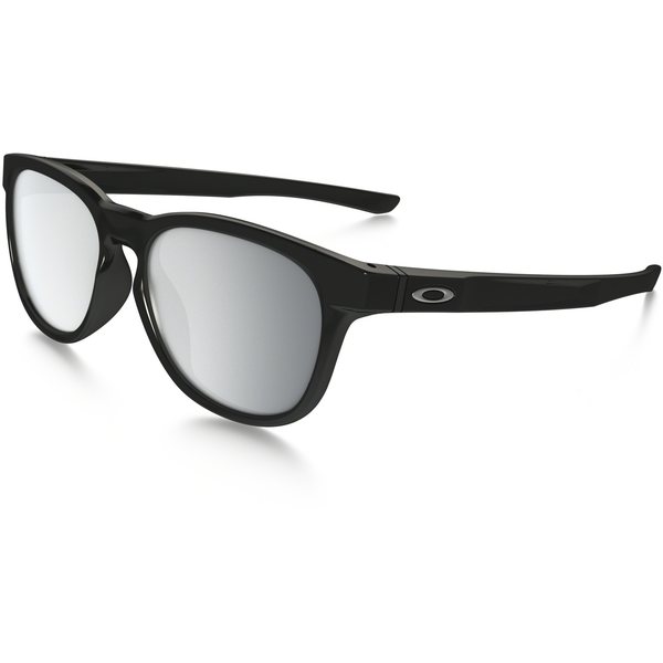 Oakley Stringer, Polished Black w/ Chrome Iridium