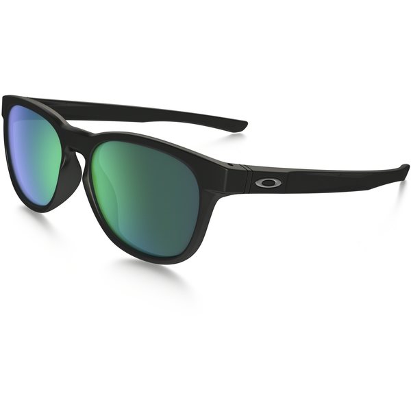 Oakley Stringer, Matte Black w/ Jade Iridium