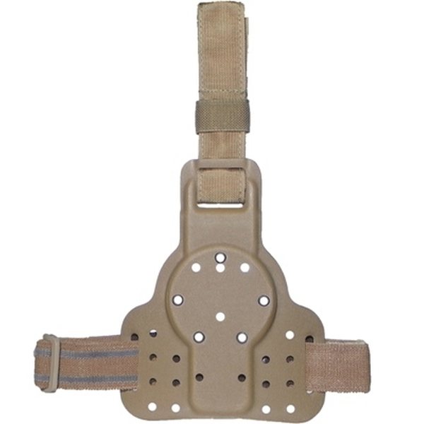 G-Code DLS (Drop Leg Single) Standard NON-RTI / Tactical Kydex Drop Leg Panel w/ single leg strap / Ambidex