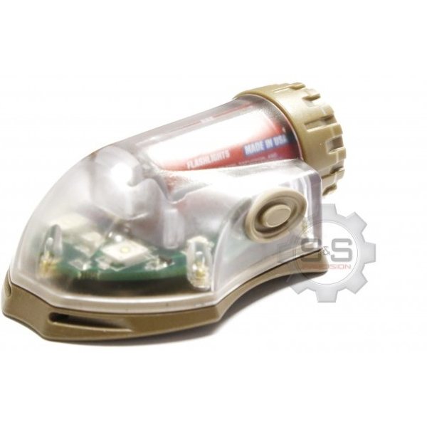 S&S Precision Manta Strobe, IR Down/Up, Solid Green, Solid Green & White  Strobe | Safety lights | Varuste.net English