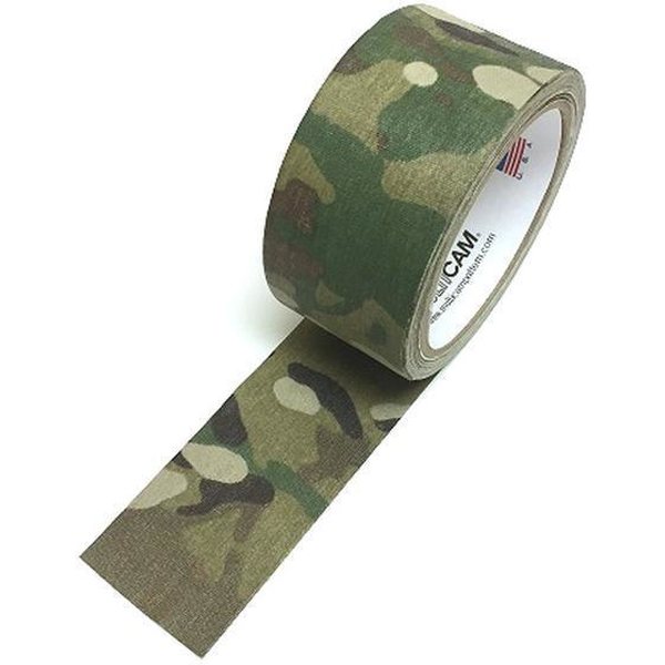 Pro Tapes Cloth Concealment Tape 2 Inches x 10 y, Multicam