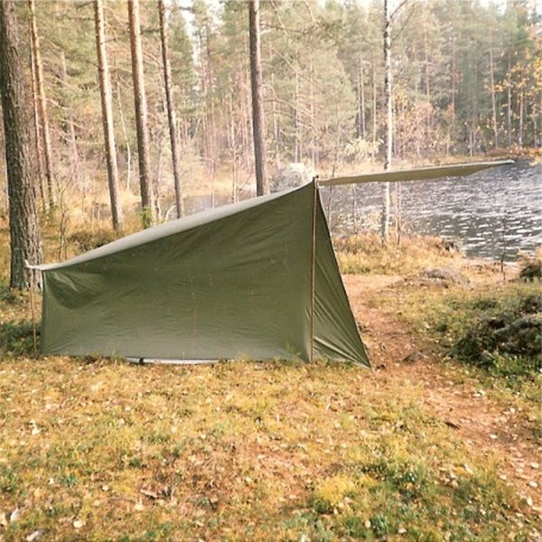Vihe vaellus Laavu Vihe I Vihreä Vetoketjullinen