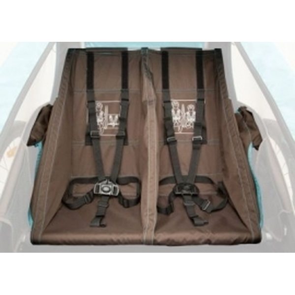 Croozer CRO Seat Kid Plus for 2, brown (2014-2015)