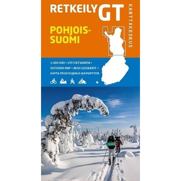 Retkeily GT, Pohjois-Suomi, 1:400000, 2016