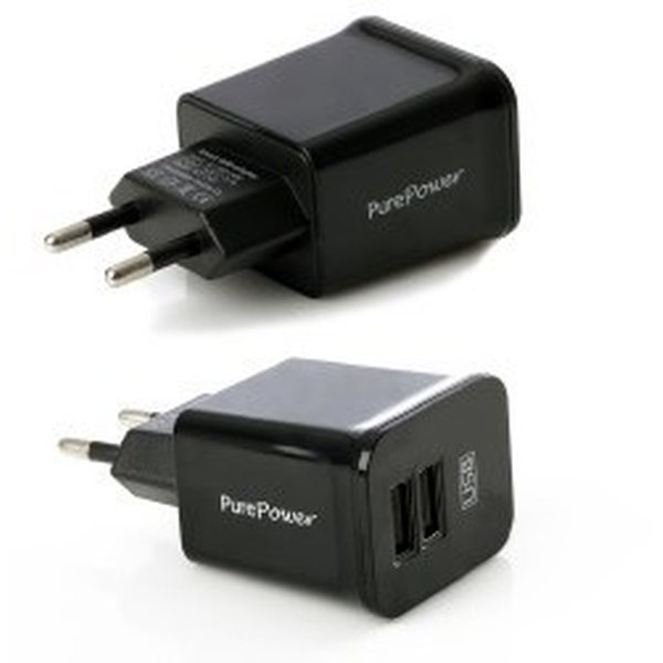 PurePower Verkkovirta 2xUSB -adapteri