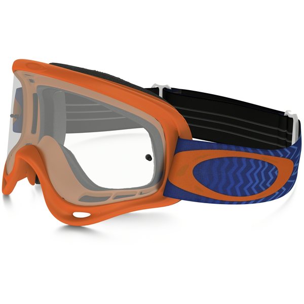 Oakley O-Frame Mx, Shockwave Orange/Blue w/ Clear