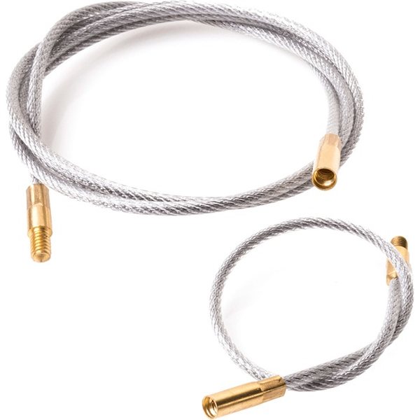 Breakthrough Steel Cable with Brass Threads - 2 per Set (1 -8" / 1 - 33")