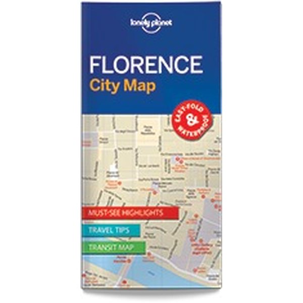 Lonely Planet Florence City Map (Firenze)