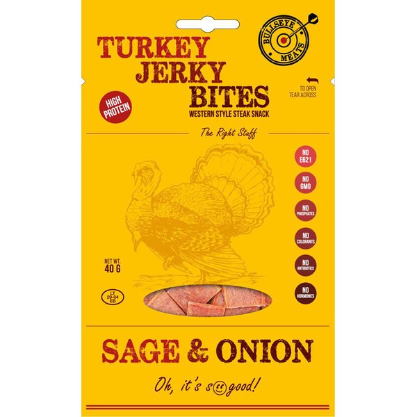 Turkey Jerky Sage & Onion 40g