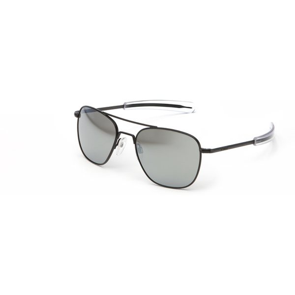 Randolph Aviator 52mm Matte Black Gray Flash Mirror Glass Bayonet (AF22663)