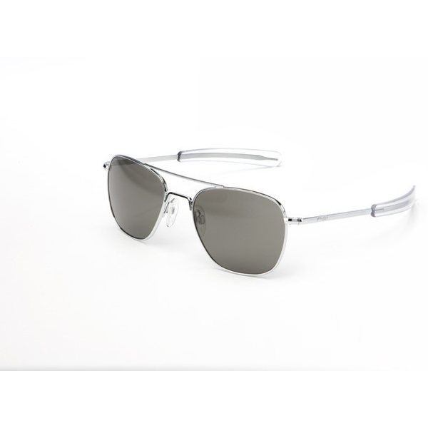Randolph Aviator 58mm Bright Chrome Gray PC Bayonet (AF83641)