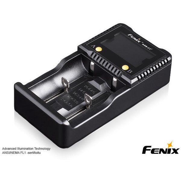 Fenix ARE-C1 Plus laturi LCD-näytöllä