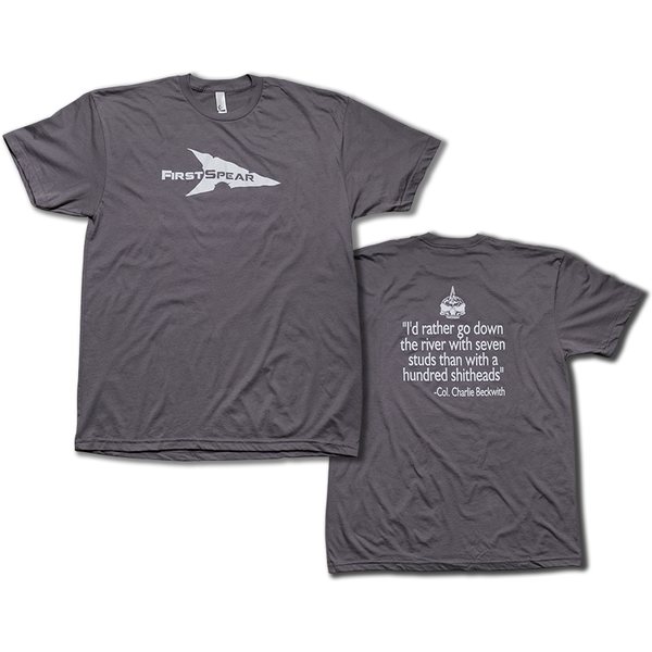 First Spear Col. "Charging" Charlie Beckwith T-Shirt