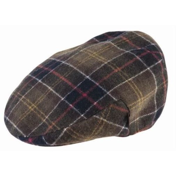 Barbour Classic Wool Tartan Cap | Flat 