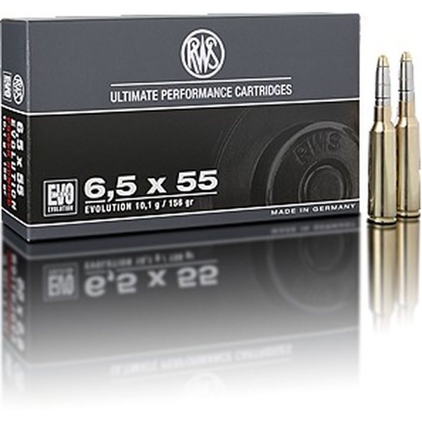 RWS 6,5x55 SE EVO 10,1g 20 kpl