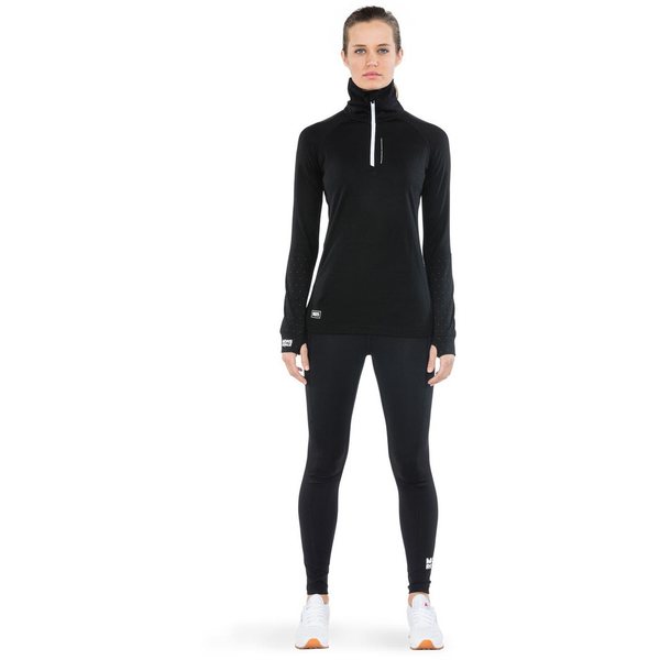 Mons Royale Checklist LS 1/4 Zip Geo W