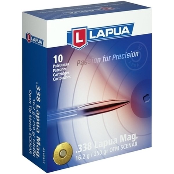 Lapua .338 Lapua Magnum Scenar 16.20g / 250gr 10pc