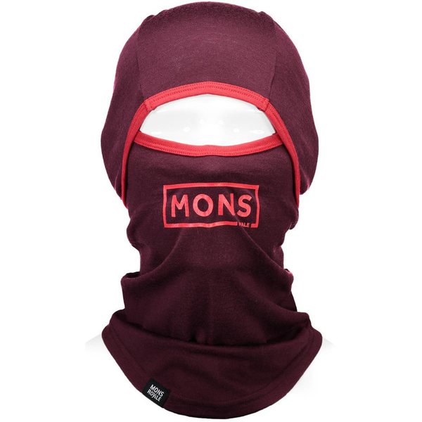 Mons Royale Santa Rosa Hinge Balaclava Box Logo
