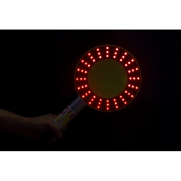 Elpac Traffic stop sign with LED-light