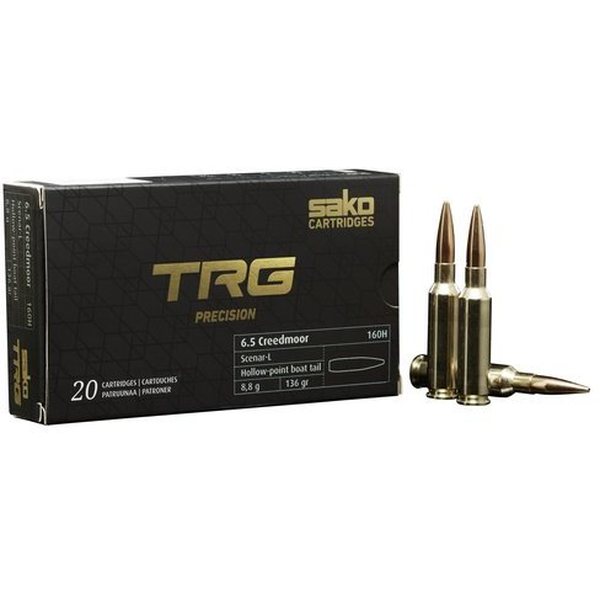 Sako 6,5 Creedmoor  8,8g / 136grs. TRG 20 kpl