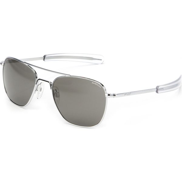 Randolph Aviator 55 Bright Chrome Bayonet Glass Gray AR | Varuste.net ...