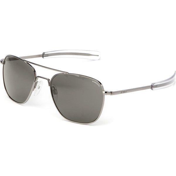 Randolph Aviator 58 Gun Metal Bayonet Glass Gray AR