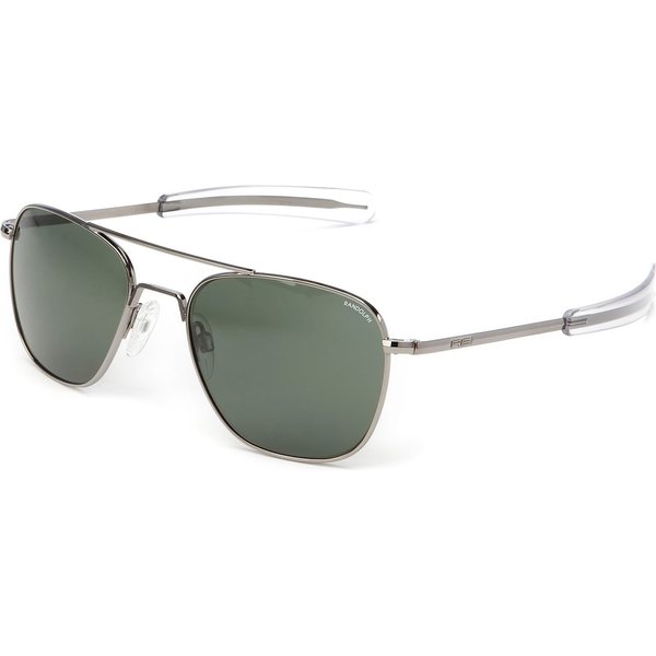 Randolph Aviator 58 Gun Metal Bayonet Glass AGX Polarized AR