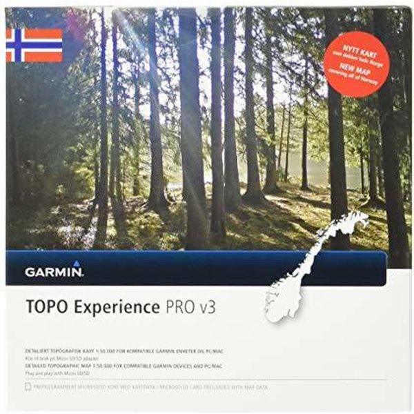 Garmin TOPO Norway Experience PRO v3 microSD/SD-card