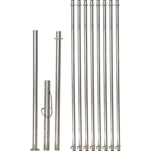 Savotta SA-10 set of poles (8poles +1 middlepole)