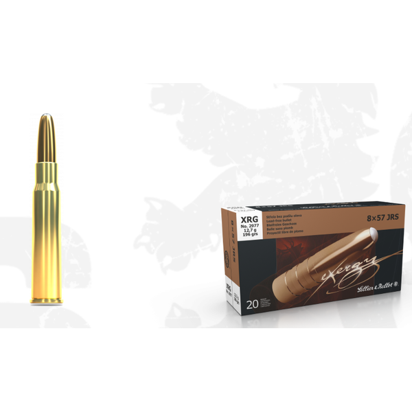 Sellier & Bellot 8x57 JRS eXergy XRG 12,7g/196gr 20個数