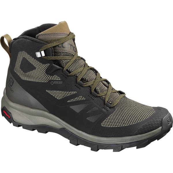 Salomon OUTline Mid GTX | Men's mid cut hiking boots with shell ...