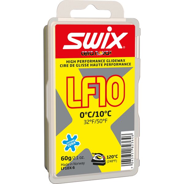 Swix LF10X Keltainen 0°C /+10°C 60g