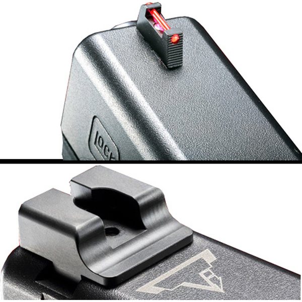 TTI Ultimate Fiber Optic Sights Set for Glock
