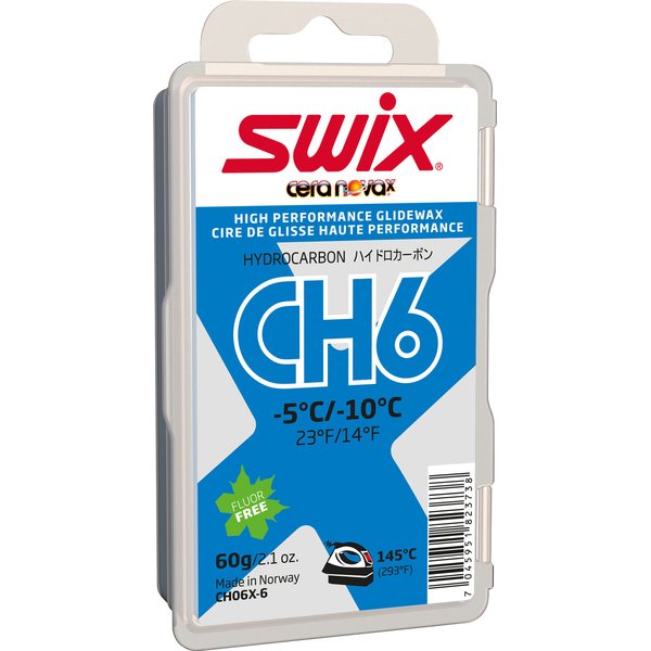 Swix CH6X Blue, -5 °C/-10°C, 60g