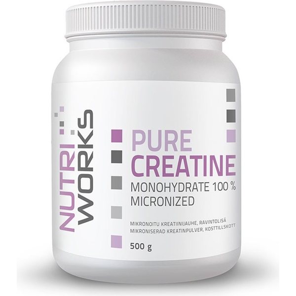 Nutri Works Pure Creatine monohydrate 100%, 500g