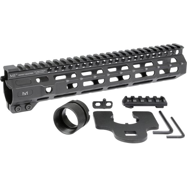 Midwest Industries 10,5 Combat Rail One Piece Free Float Handguard, M-LOK(TM) compatible