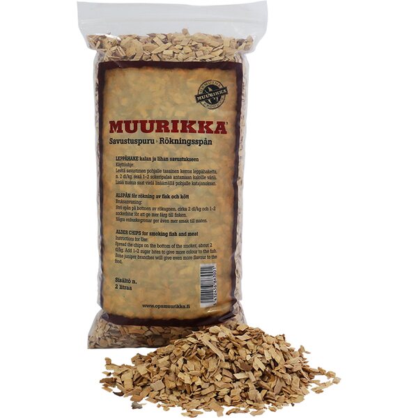 Muurikka Smoking Chips of Alder 2 L