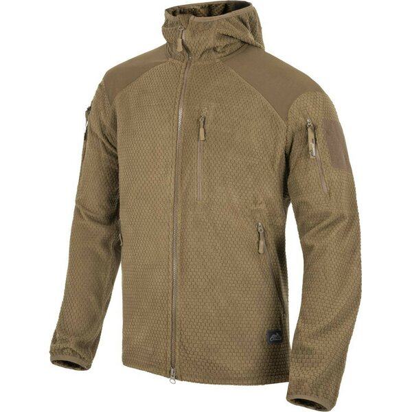 Helikon-Tex Alpha Hoodie Jacket - Grid Fleece | Men's Fleece Jackets ...