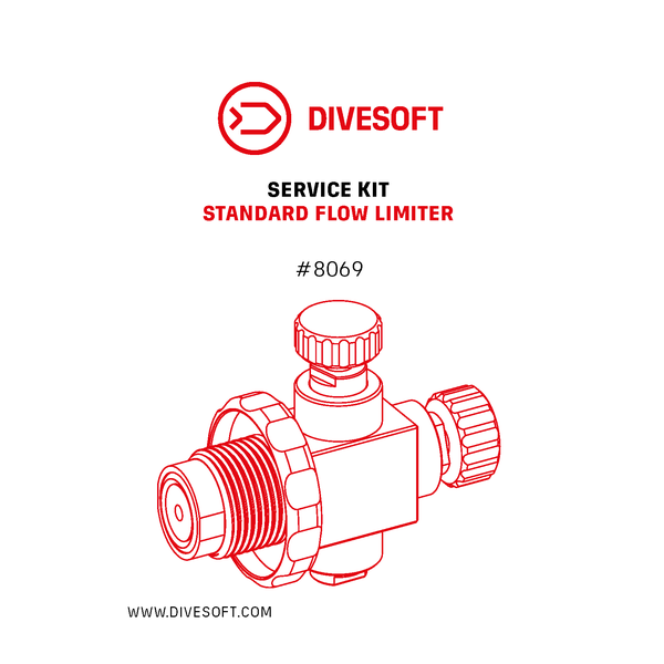 Divesoft Service Kit - Standard Flow Limiter