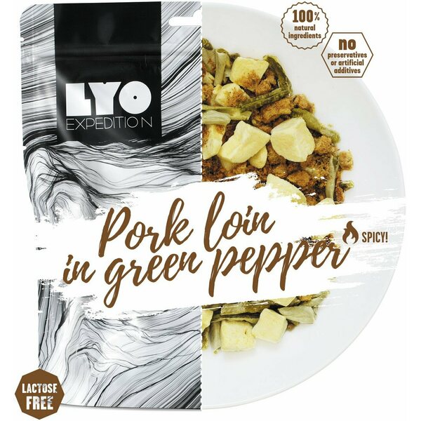 LYO Foods Pork loin in green pepper with potatoes, 500 g (L)