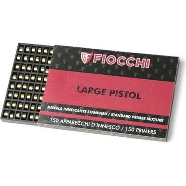 Fiocchi Large Pistol Primer 150 pcs, Nalleja on mahdollista tilata kerralla...