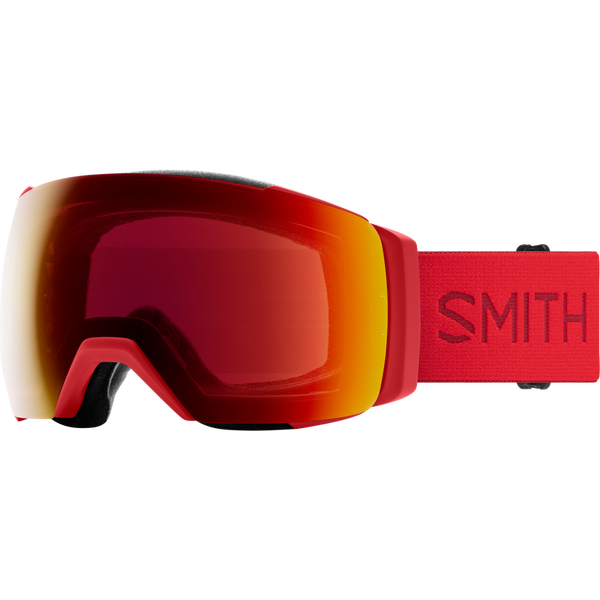 Smith I/O Mag XL, Lava w/ ChromaPop Sun Red Mirror + Storm Yellow Flash
